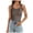 Brown, variant on Lixiuxyad Women Ribbed Vest Summer Scoop Neck Slim Top Casual Basic Knitted Sleeveless Shirt Summer Tee Shirts,Green L