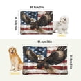 thumbnail image 4 of Qxltty American Patriotic Faith Ped Pad Wear-resistant and Hard to Bite Through Sleeping Pad for Small Medium Large Dogs Winter Pet Bed 24×18in, 4 of 6