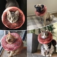 thumbnail image 6 of Minzimin Cat Cone Collars Soft,Cat  E Collars After  to Stop Licking,Waterproof Adjustable Elizabeth Neck Cones Cute Pet Donut Pillow for Cats Kitten Puppy Wound Healing After, 6 of 7