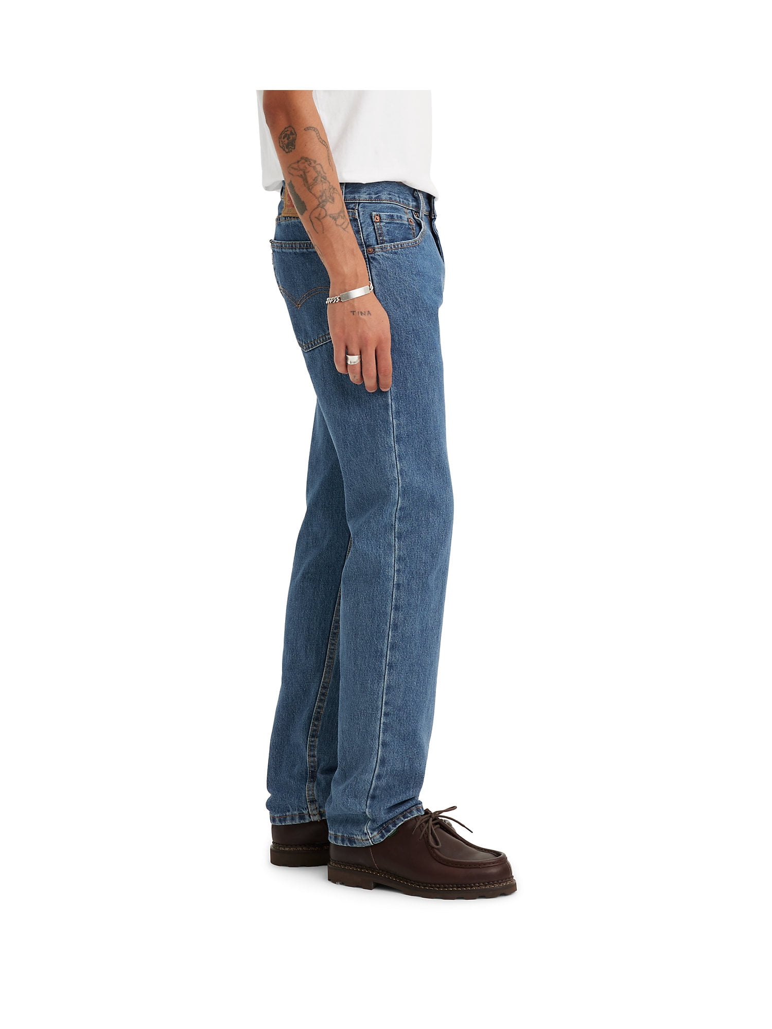 Levis Men's 505 Regular Fit Jeans - Walmart.com