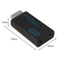 thumbnail image 3 of Convertidor compatible con WII a HDMI Full HD 1080P Adaptador Wii 2 3.5mm (Negro), 3 of 6