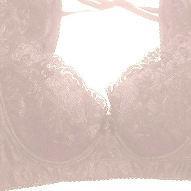 Women's Sexy Bra Panty Set Anti-sagging Adjustable Underwear Feminine Lace Bra  Set