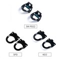 thumbnail image 1 of 1 Set Of Bike Lock Shoe Wall Hook Wall Mount Self-locking Protective Hooks Shoes Display Stand, 1 of 8