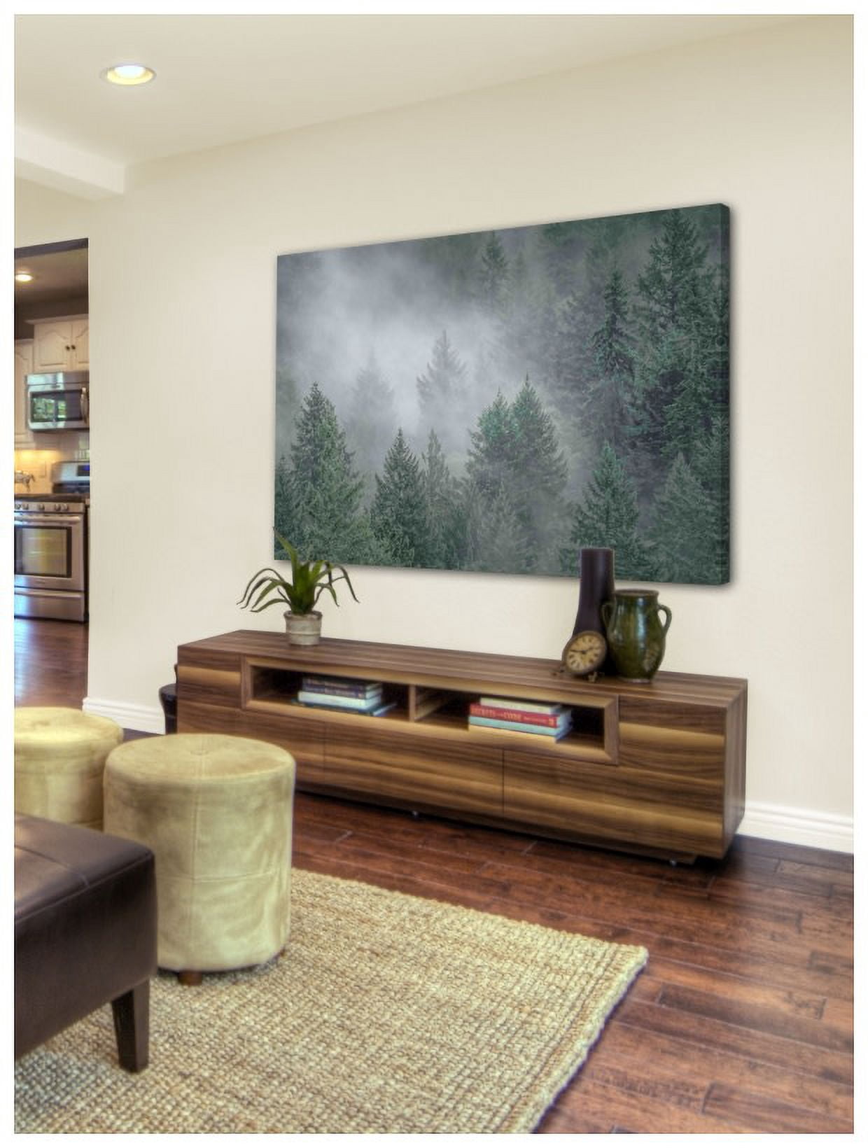 Marmont Hill "Draped in Clouds" Painting Print on Canvas
