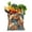 White-279, variant on Tropical Inspired Canvas Tote Bag, Reusable Jungle Leaf Handbag with Hawaiian Floral Pattern, Lightweight Eco-Friendly Beach Bag for Women