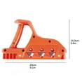 thumbnail image 3 of Plasterboard Fast Cutter Plasterboard Edger Precise 45° 60° Gypsum Board Hand Plane With 10 Drywall Edge Chamfer Woodworking Hand Tool Cutting For Drywall Plasterboard, 3 of 9