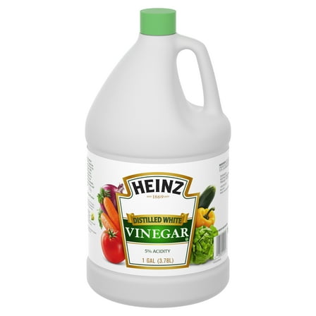 Heinz Distilled White Vinegar 5% Acidity, 1 gal Jug