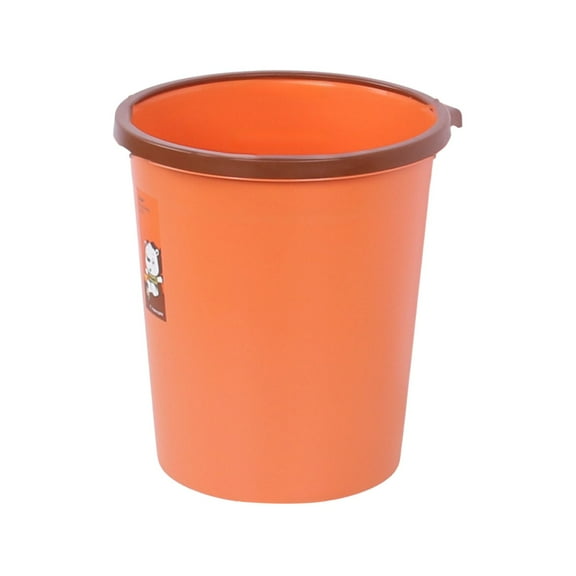 Mouliraty Portable Hollow Paper Cans And Convenient Lidless Living Room Bedroom Household Plastic Trash Cans