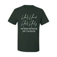 thumbnail image 2 of Half Hood Half Holy Pray With Me Men's Graphic T-Shirt, Forest Green, 4XL, 2 of 3