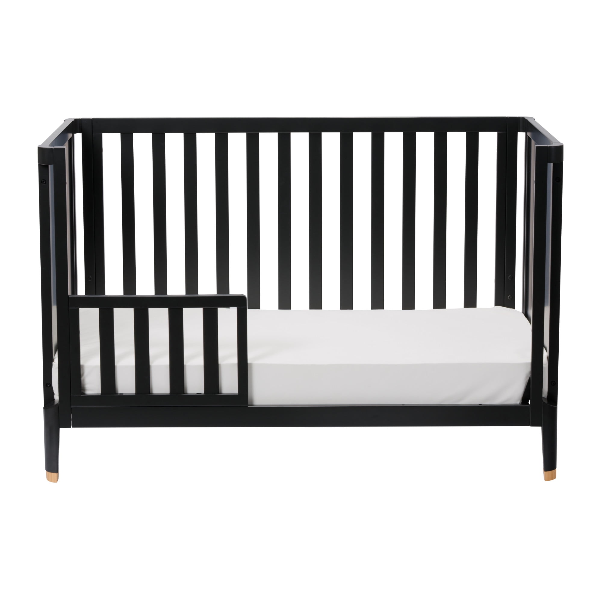 Little Seeds Aster 4-in-1 Convertible Crib, Black