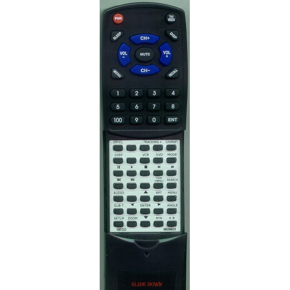 Replacement Remote for MAGNAVOX NB612UD, RTNB612UD, DV200MW8