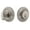 Satin Nickel, variant on Grandeur Circir_Sglcyl_238 Circulaire Solid Brass Rose Single Cylinder Deadbolt - Brass