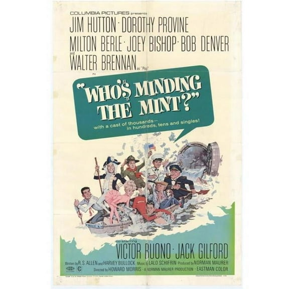 Pop Culture Graphics MOVIF1194 Whos Minding the Mint Movie Poster, 11 x 17