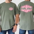 thumbnail image 4 of Girl Dad Pink Camo Graphic Casual T-Shirt for Fathers and Men, 4 of 6
