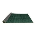 thumbnail image 2 of Ahgly Company Indoor Rectangle Oriental Turquoise Blue Modern Area Rugs, 6' x 9', 2 of 4