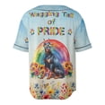 thumbnail image 2 of Wagging Tail Doberman Pinscher Celebrates Rainbow Pride Month LGBT LGBTQ+ All Over Print 3D Baseball Shirt Doberman Dog Lover Gifts Softball Sport - 01003, 2 of 6