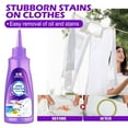 Wdhugt Clothes Oil Stain Remover,Sweat Extreme Active Enzyme Clothing Stain Remover, Active