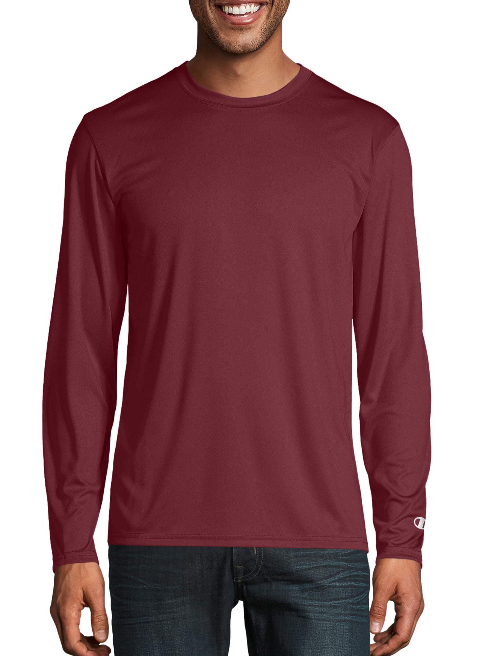 red champion long sleeve mens