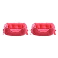 thumbnail image 3 of Cama para perros Billuyoard con borde elevado Rosa roja S, 3 of 6