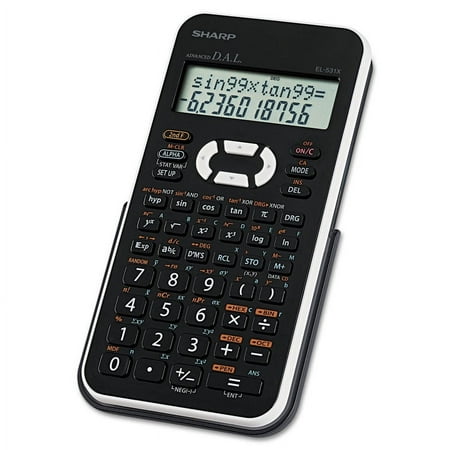 Sharp EL-531XBWH Scientific Calculator, 12-Digit LCD - SHREL531XBWH