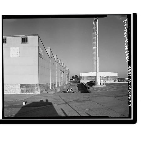 Historic Print, Oakland Naval Supply Center, Pier Transit Shed, South of D Street between First & Second Streets, Oakland, Alameda County, CA - 4, 16" x 20"