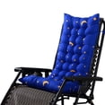 thumbnail image 2 of Cheers Solid Color Garden Rocking Deck Chair Cushion Outdoor Pool Thick Sun Seat Pad, 2 of 2