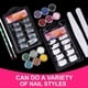 thumbnail image 4 of Nail Kit Set Professional Acrylic with Everything, Glitter 12 Powder Kit Nails Art Tips, 4 of 5