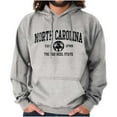 thumbnail image 3 of North Carolina Cute Footprints Beach Hoodie Sweatshirt Women Men Brisco Brands S, 3 of 6