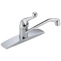 Single Handle Kitchen Faucet in Chrome 100LF-WF