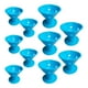thumbnail image 1 of Jumpingount 10 unids/set de rizador de pelo de silicona de goma suave, rodillos de pelo giratorios, rizador de pelo sin calor, herramienta DIY para Cuidado del cabello Azul, 1 of 5