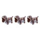 thumbnail image 4 of Greeniant Chubasquero impermeable para mascotas para cachorros - Hebillas de doble Chaqueta de ropa transparente de secado rápido Marco blanco L Type1 NO1, 4 of 6