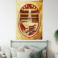 thumbnail image 3 of Old Car Decorations Wall Hanging Tapestry, Vintage Car Image with American Symbolism and Statue of Liberty on Old Paper, Bedroom Living Room Dorm Accessories, 40 X 60 Inches, by Ambesonne, 3 of 5