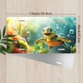thumbnail image 2 of License Plate, Cheerful Sea turtle Decorative Front,Personalized Stainless Steel License Plate Cover For Men Women,12.2" X 6.2", 2 of 6