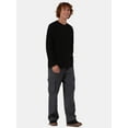 thumbnail image 2 of No Boundaries Men's & Big Men's Oversized Long Sleeve Tee Shirt, Sizes XS-5XL, 2 of 5