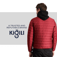 thumbnail image 5 of KIGILI Classic Men's Jackets, Regular Fit, Coats for Men, Classic Coat, Polyester, Windbraker, Long Sleeve, 48 to 66 | 62 - Dark Red, 5 of 6