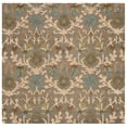 thumbnail image 2 of SAFAVIEH Cambridge Jone Geometric Wool Area Rug, Moss/Multi, 4' x 4' Square, 2 of 11