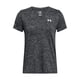 thumbnail image 1 of Camiseta Under Armour Tech Twist para Mujer Cuello en V Negra/Blanca Talle XS, 1 of 2