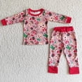 thumbnail image 4 of Ropa de dormir para niños, conjunto de camisa de Fuego Azul, pantalones, pijama de invierno, venta al por mayor, 4 of 4
