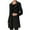 Black, variant on Herrnalise Jackets For Women Casual Turndown Neck Winter Qutwear Pocket Gradient Solid Hoodless Regular Long Sleeve Shackets For Women 2024 fall Khaki,XL