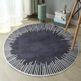 thumbnail image 4 of AJKSFHIU Circle Rugs for Living Room,Round Area Rugs,Boho Circle Area Rugs for Living Room,23.6" Round Rug Non-Shedding & Easy Care,Thick Rug for High Traffic Areas in Living Room, Bedroom, 4 of 6