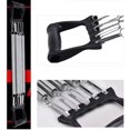 thumbnail image 2 of Professional expander black, chest expander with removable steel springs, chest arm expander 5-way adjustable, 2 of 5