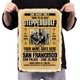 thumbnail image 5 of Placa Metal Vintage Steppenwolf Pintura Hierro Rectangular Bar para El 30x40cm, 5 of 9
