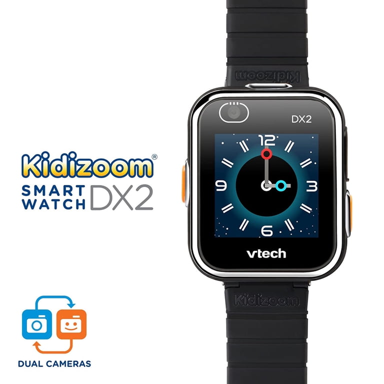 VTech, Kidizoom Smartwatch DX2, Black, Touch Screen with Dual