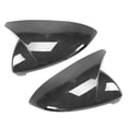 thumbnail image 3 of Par de tapas protectoras para espejo retrovisor, estilo de bocina, aptos para MK7/MK7.5 GTD R 2013-2020, estilo de fibra de carbono Jadeshay A, 3 of 8