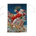 thumbnail image 2 of Santa Claus Christmas Double Sided House Flag 28 x 40 inch Decorative Yard Flag for Outdoor, 2 of 5