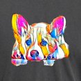 thumbnail image 3 of CafePress - Colorful Corgi Puppy T Shirt - Mens Comfort Colors Shirt, 3 of 5