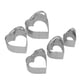 thumbnail image 4 of Juego de Cortadores de Galletas de Metal ANGGREK Moldes de Flores de Corazón Pequeño, 4 of 8