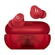 thumbnail image 1 of Beats Solo Buds - Wireless Bluetooth Earbuds | 18 Hours of Battery Life | Apple & Android Compatibility | Built-in Microphone - Transparent Red, 1 of 5