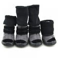 thumbnail image 5 of 4 Pcs/Sets Puppy Winter Snow Boots Casual Dog Shoes Pet Slip-resistant Shoes Teddy Dog Shoe, 5 of 6