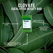 صابون Clovate Eucalyptus Beauty Bar لجميع أنواع البشرة - عبوة 200 جم من ثلاثة